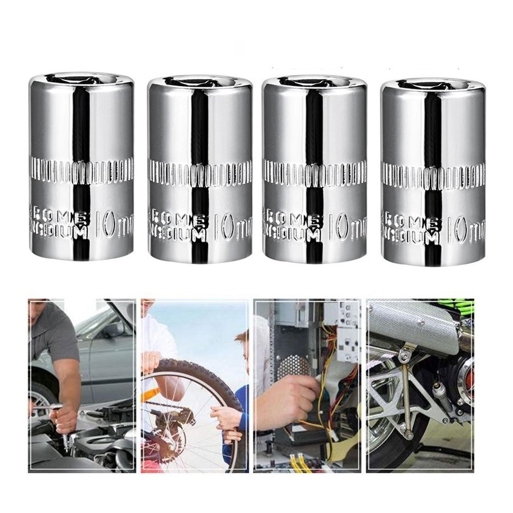 Socket Tools 1/4\" Head 4pcs Adapter Anti-rust Hex Keys Socket New Arrive