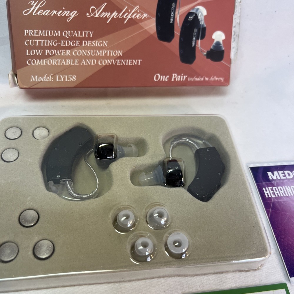 Medca Hearing Amplifier Model LY158 New Open Box