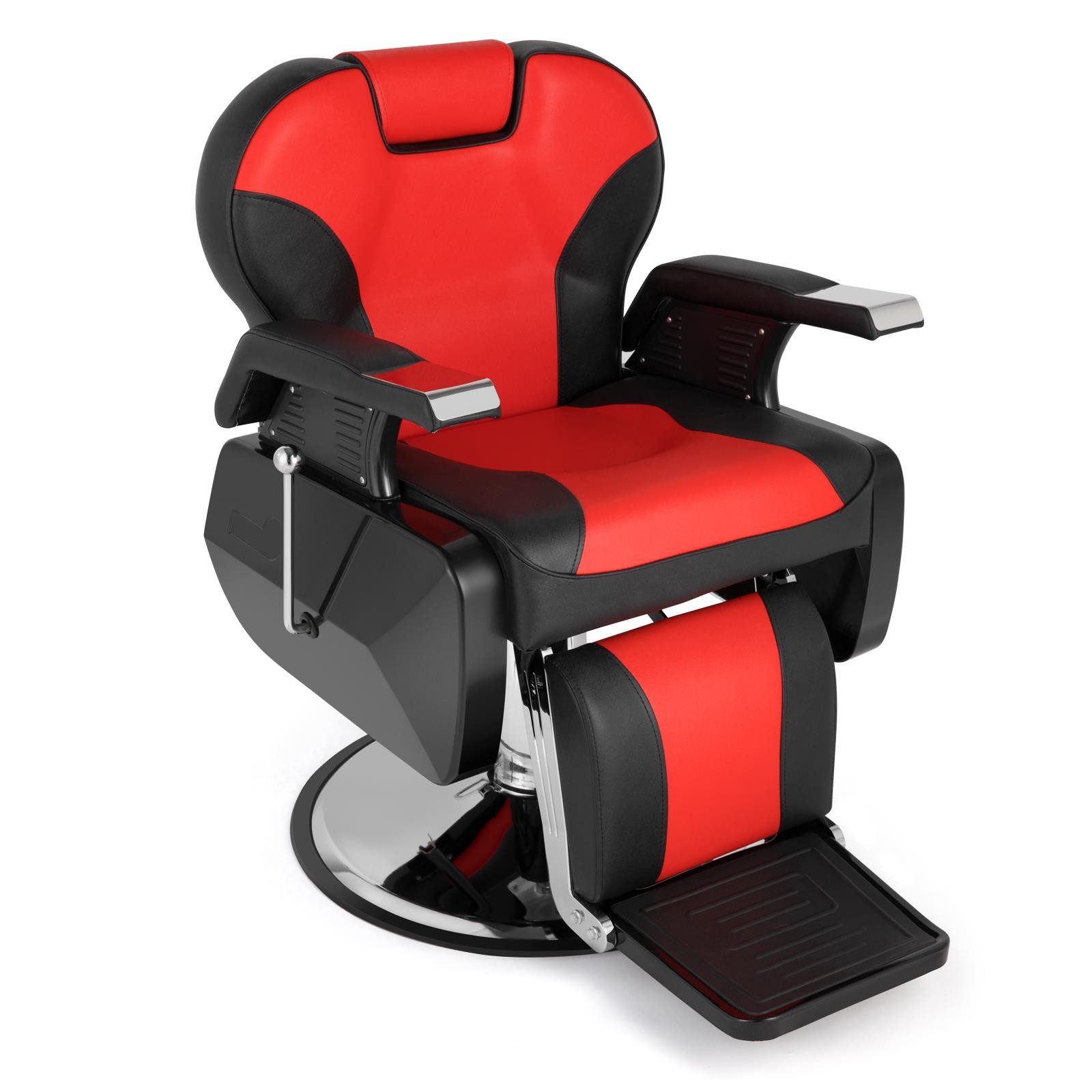 Heavy Duty Hydraulic Recline Barber Chair Salon Tattoo Beauty Chair Hair Cutting
