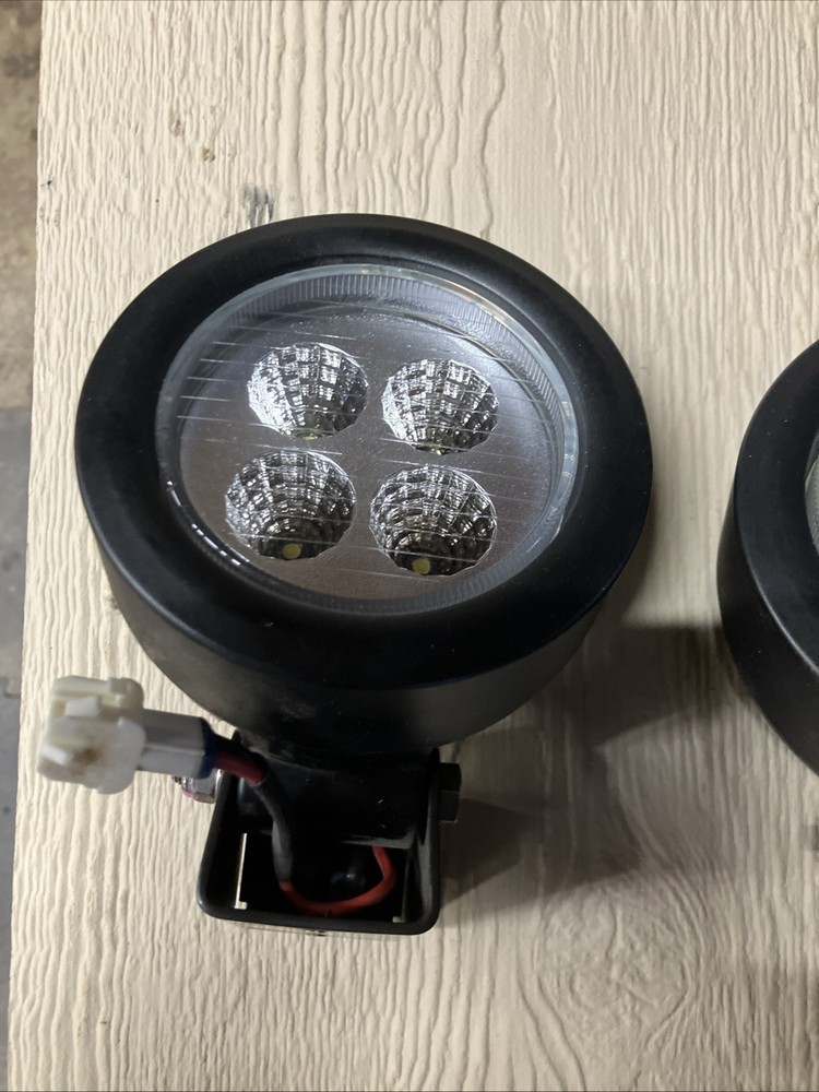 2- SCI LED Work Light C2-107P 9-50V DC 8.5W Sealed With Switch Used