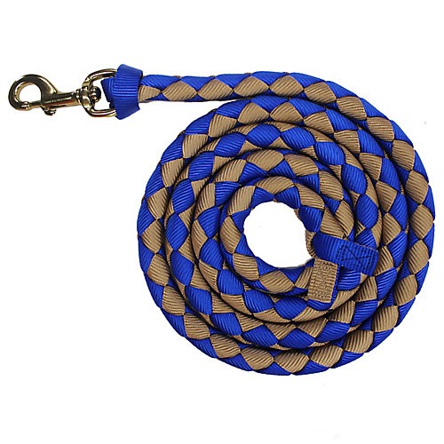 Triple E Braided Nylon Lead Royal/Tan