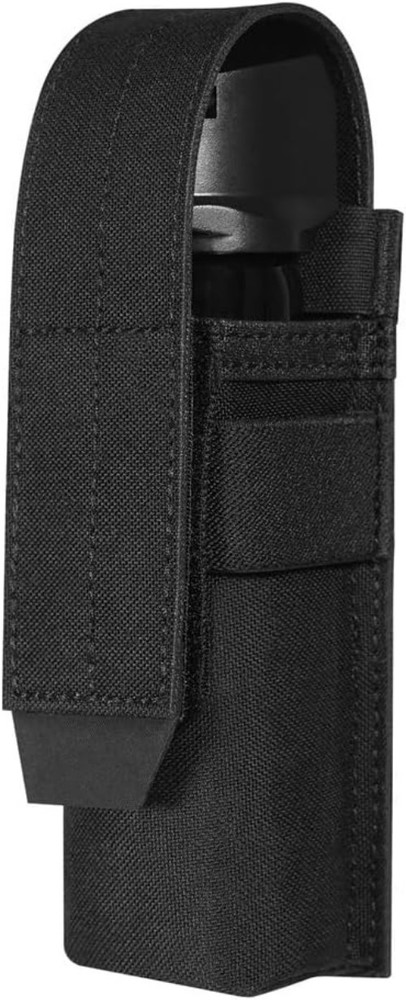 Multi-Size Adjustable Flashlight Holster with MOLLE & Belt Loop - Tactical Carry