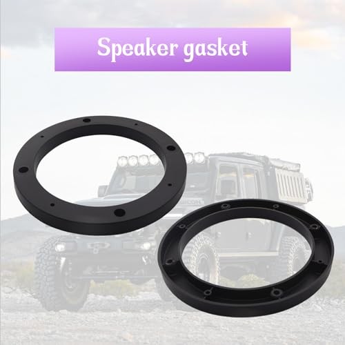 5" Dia Universal Plastic Speaker Spacer Adaptor Ring Mounting Bracket 5inch