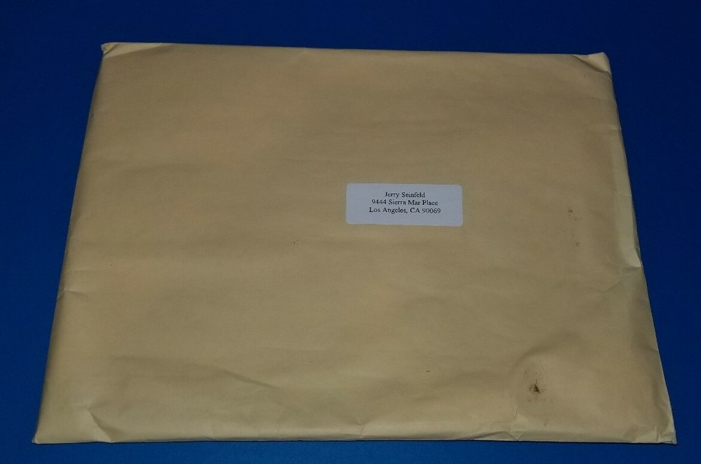 Jerry Seinfeld owned Original SCRIPT for The Pothole CALL SHEET Personal Owned
