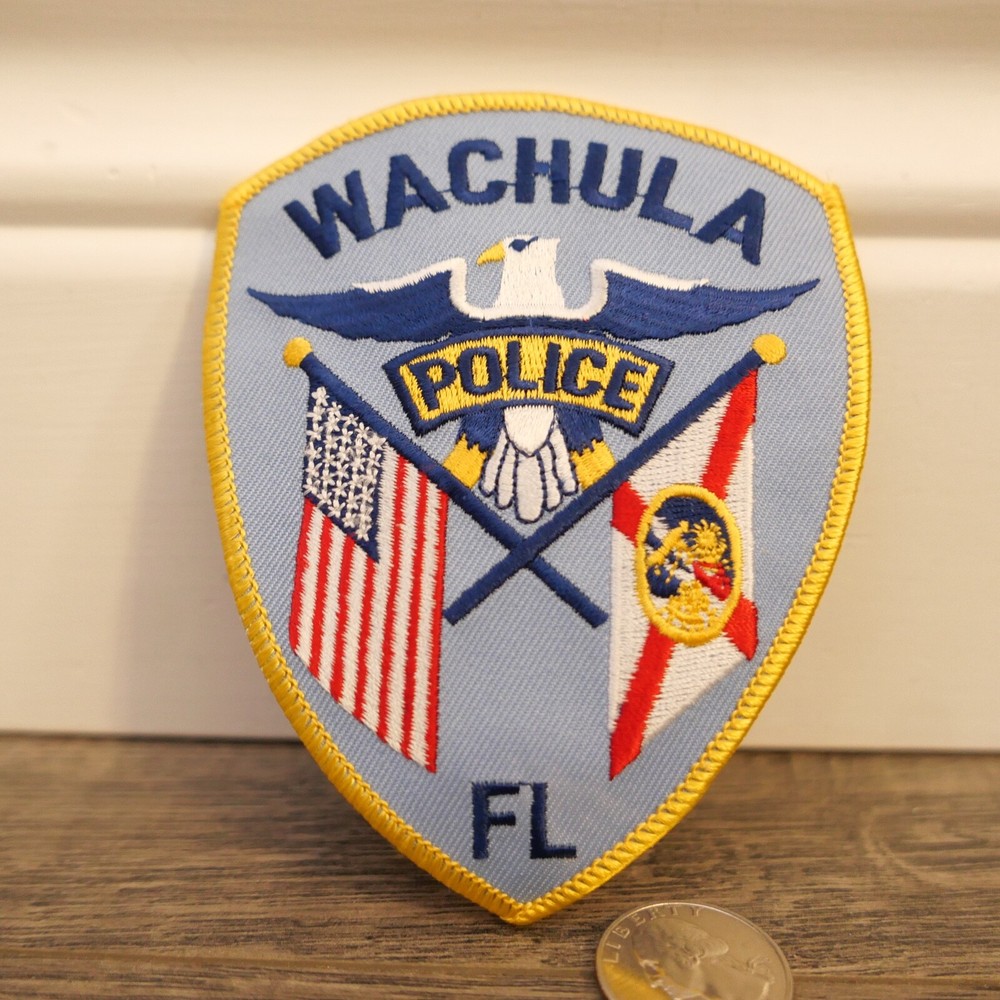 WACHULA FLORIDA FL  POLICE PATCH !!!