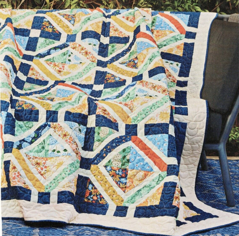 Garden Gate Quilt Pattern Pieced DR