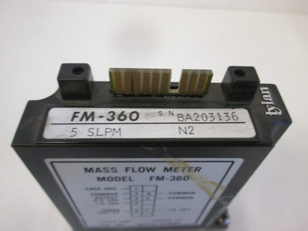 Tylan, FM-360, Mass Flow Controller, N2, 5 SLPM, Used