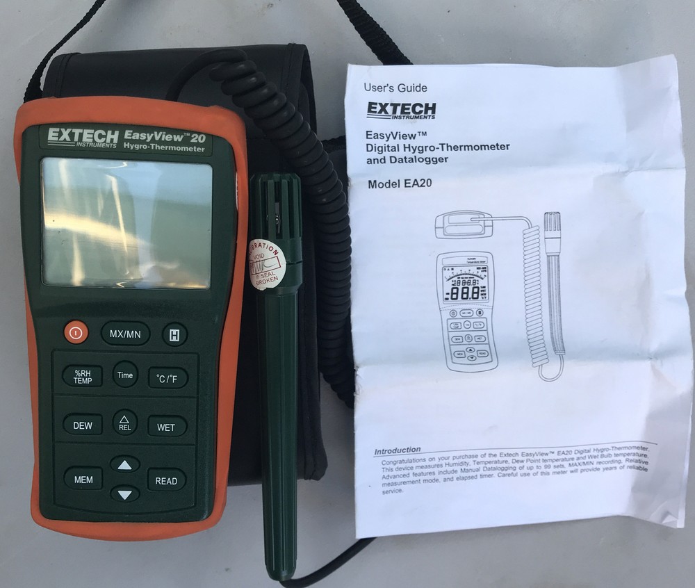EXTECH EasyView20 EA20 Hygro-Thermometer