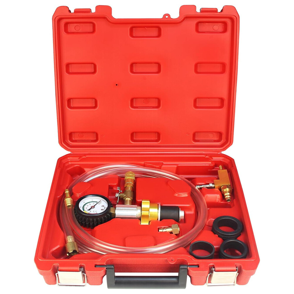 Auto Coolant Vacuum Kit Cooling System Vacuum Radiator Kit Refill + Purging Tool