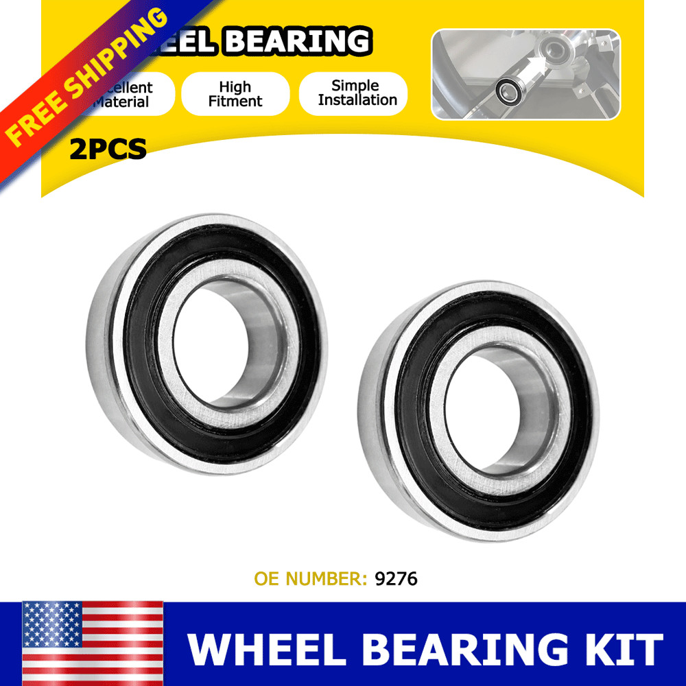 For Harley-Davidson 2008-Up Touring 25mm NON ABS Wheel Bearing 9276B Silver New