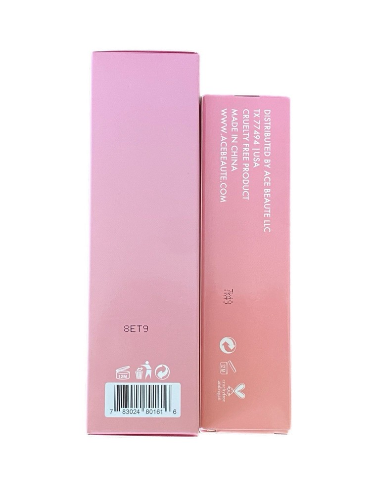 Ace Beaute Set Lock Setting Spray & Layer Grip Primer Duo Both Full Size NIB