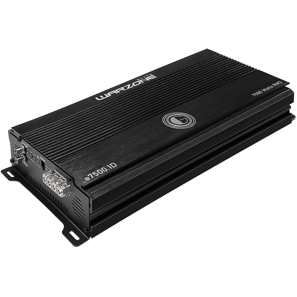 Gravity Audio E7500.1D Warzone 7500W Car Amplifier + Wiring Kit Bundle
