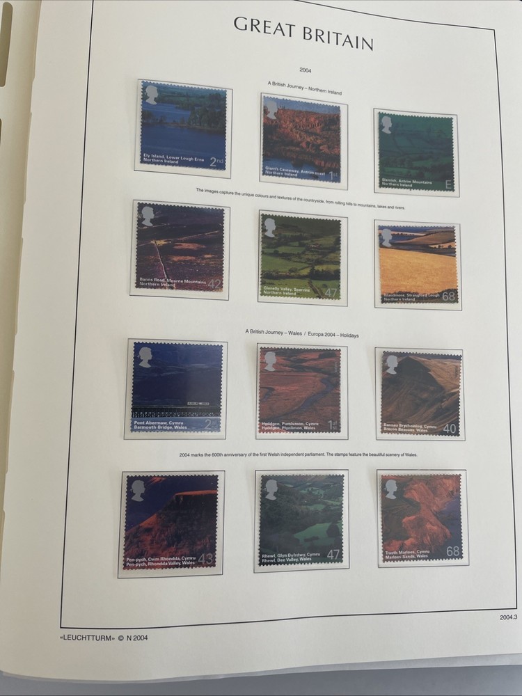 Leuchtturm ‘Perfect’ Lighthouse Large Stamp Collection Binder & Slipcase Green