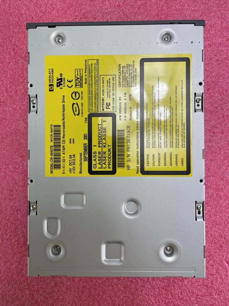 HP CR-4845TE ATAPI CD-Recoradable/ReWritable Drive
