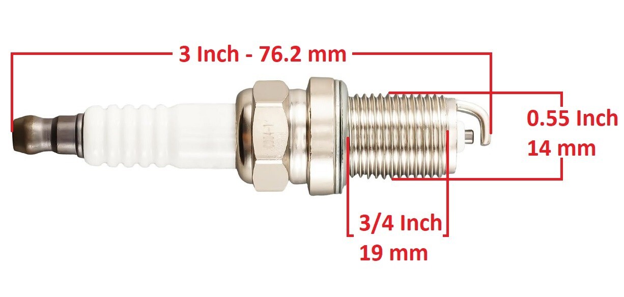 Spark Plug For Polaris Ranger 400 / HO / 2010 2011 2012 2013 2014 Spark Plug