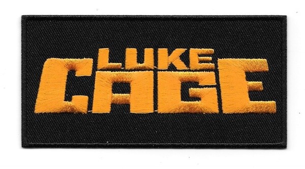 Marvel Comics Luke Cage TV Series Name Logo 4" Embroidered Patch
