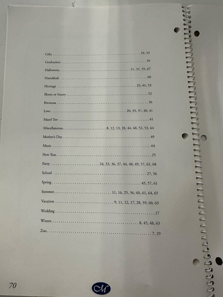 Creative Memories Collection/Fast Formulas/15 Page Layout Methods/1998 Spiral Bk