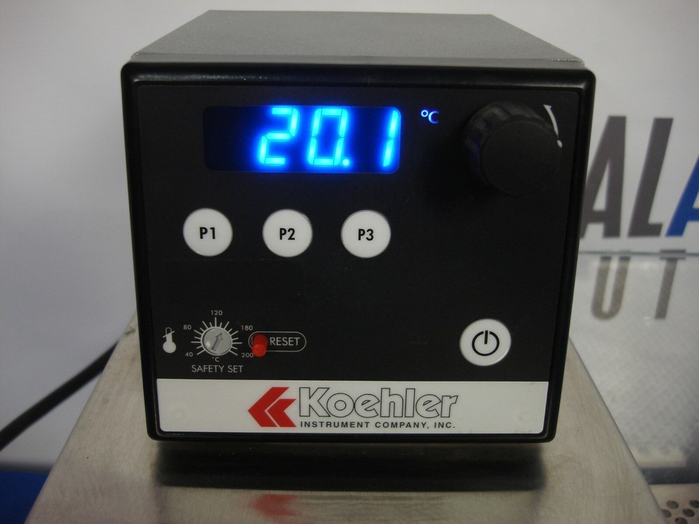 KOEHLER K95600 PENETROMETER CONSTANT TEMPERATURE BATH