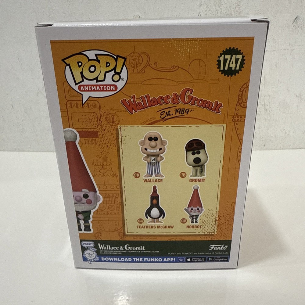 Funko POP! Animation : Wallace & Gromit - Norbot #1747