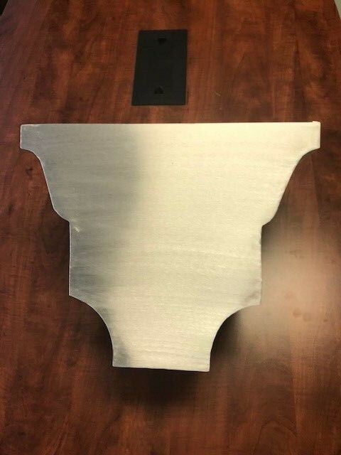 Aluminum Leaderhead/collector box