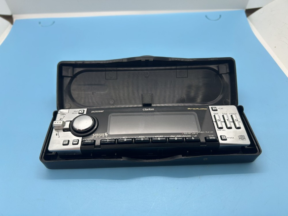 CLARION DXZ555MP ProAudio Faceplate ONLY