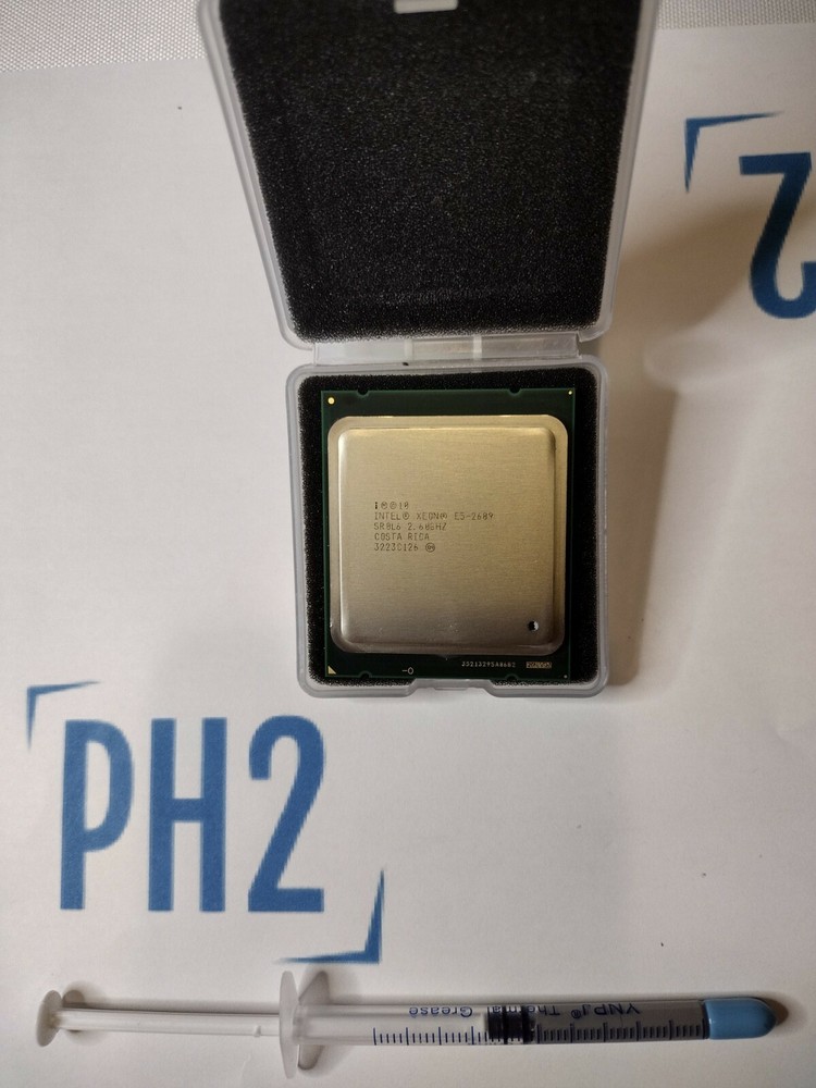 INTEL	SR0L6			Xeon E5-2689 CPU 8-Core 20M 2.60Ghz 8GT/s LGA2011 Processor 