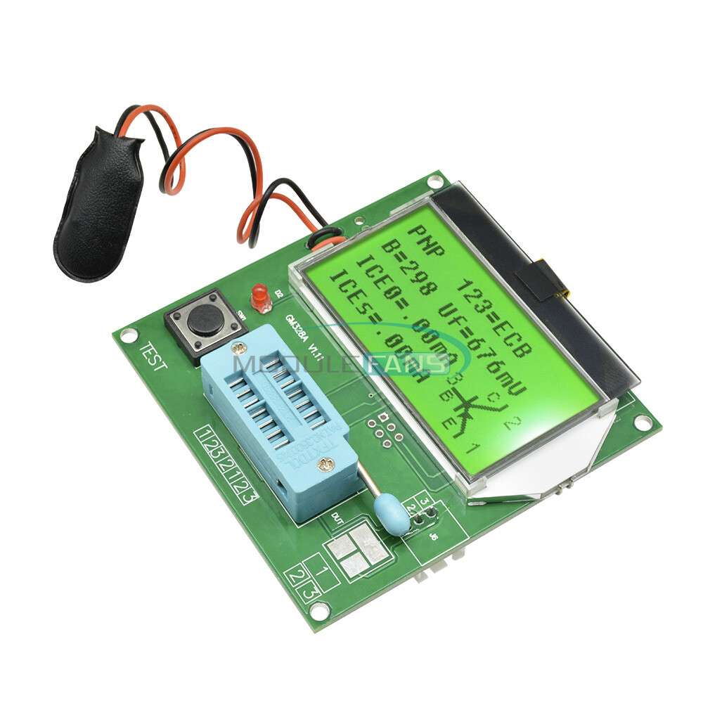 LCD GM328A Transistor Tester Meter Frequency Square Wave Generator MF