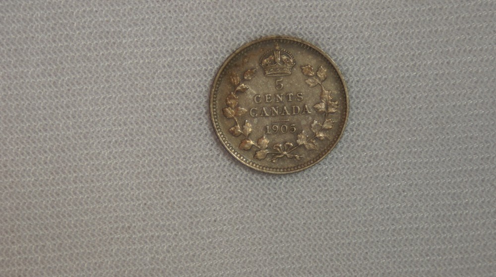 1905 Canada 5 Cent Coin-  5C
