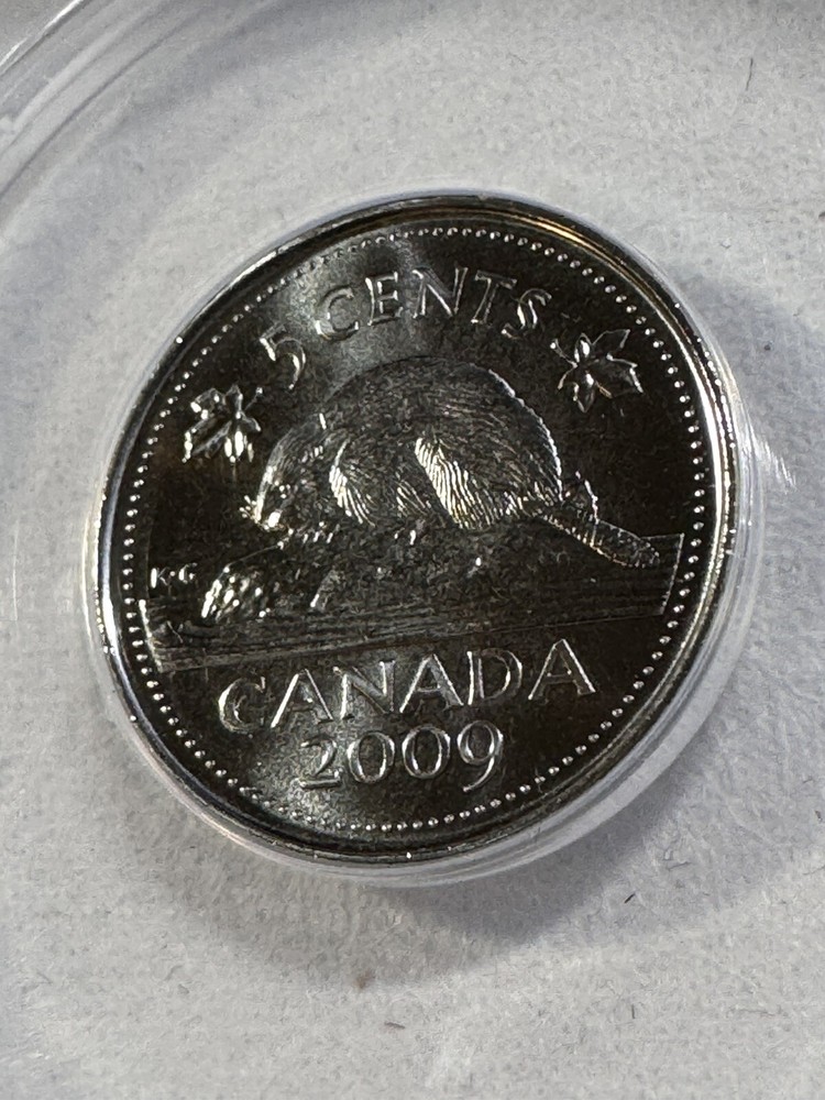 2009 Canada 5 Cents Graded MS 68 by ANACS