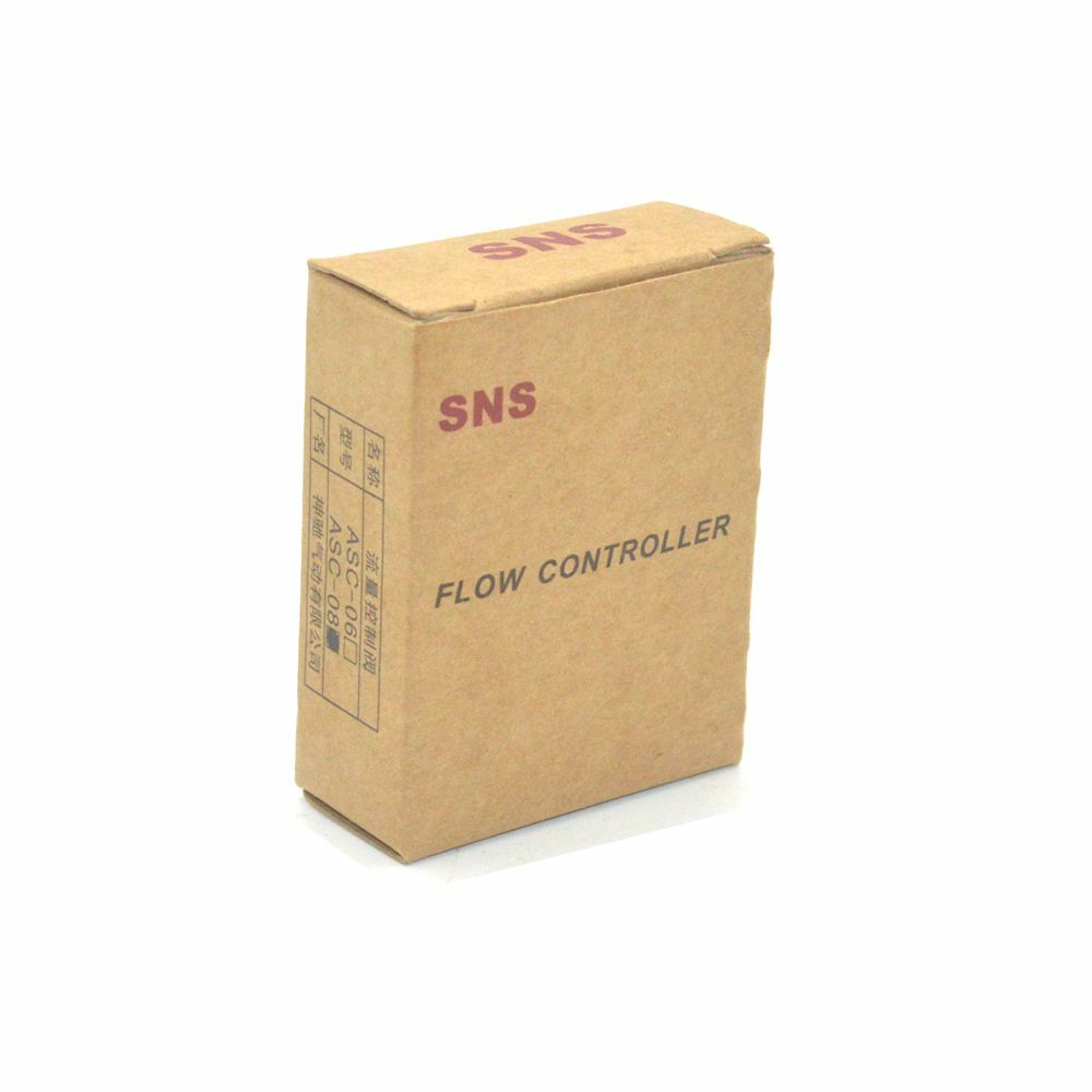 ASC-06 Pneumatic Valve 1/8" BSPT Air Flow Speed Controller Valve Throttle