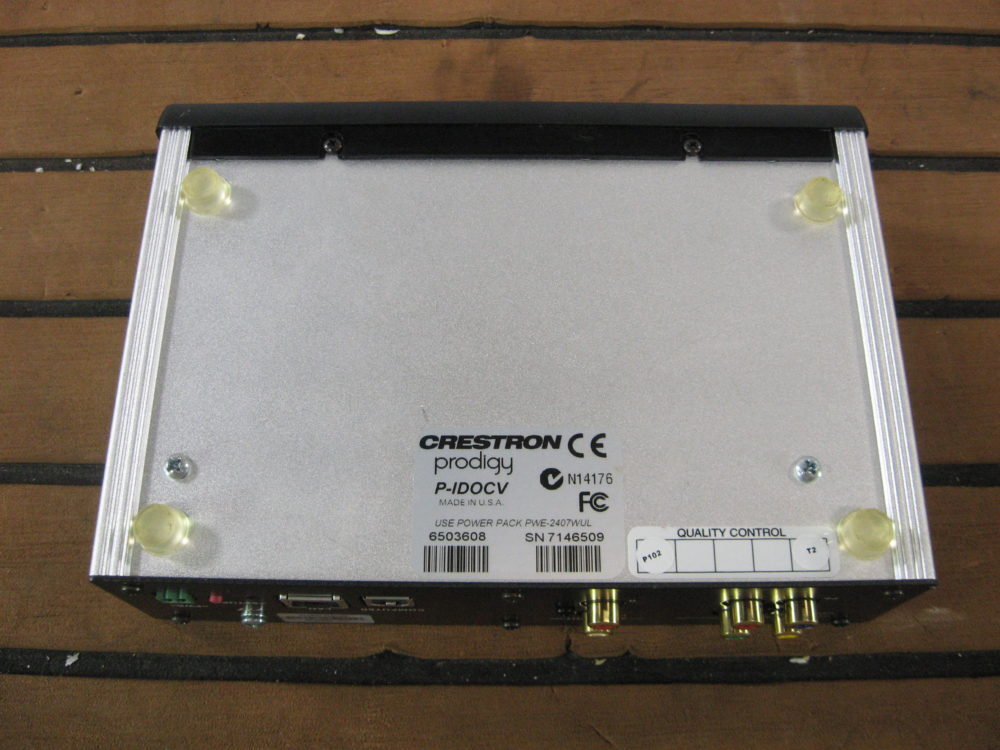 Crestron P-IDOCV w/ Module, Dock, Power Cable, & Cable between Dock & Module