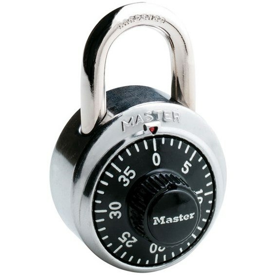 Lot of 2 Master Lock 1500KA combination LOCKS. Same combination on all