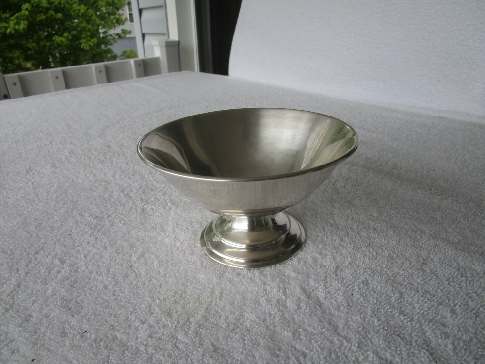 VINTAGE SILVERPLATED~[5-3/4" ]~COMPOTE BOWL~!!