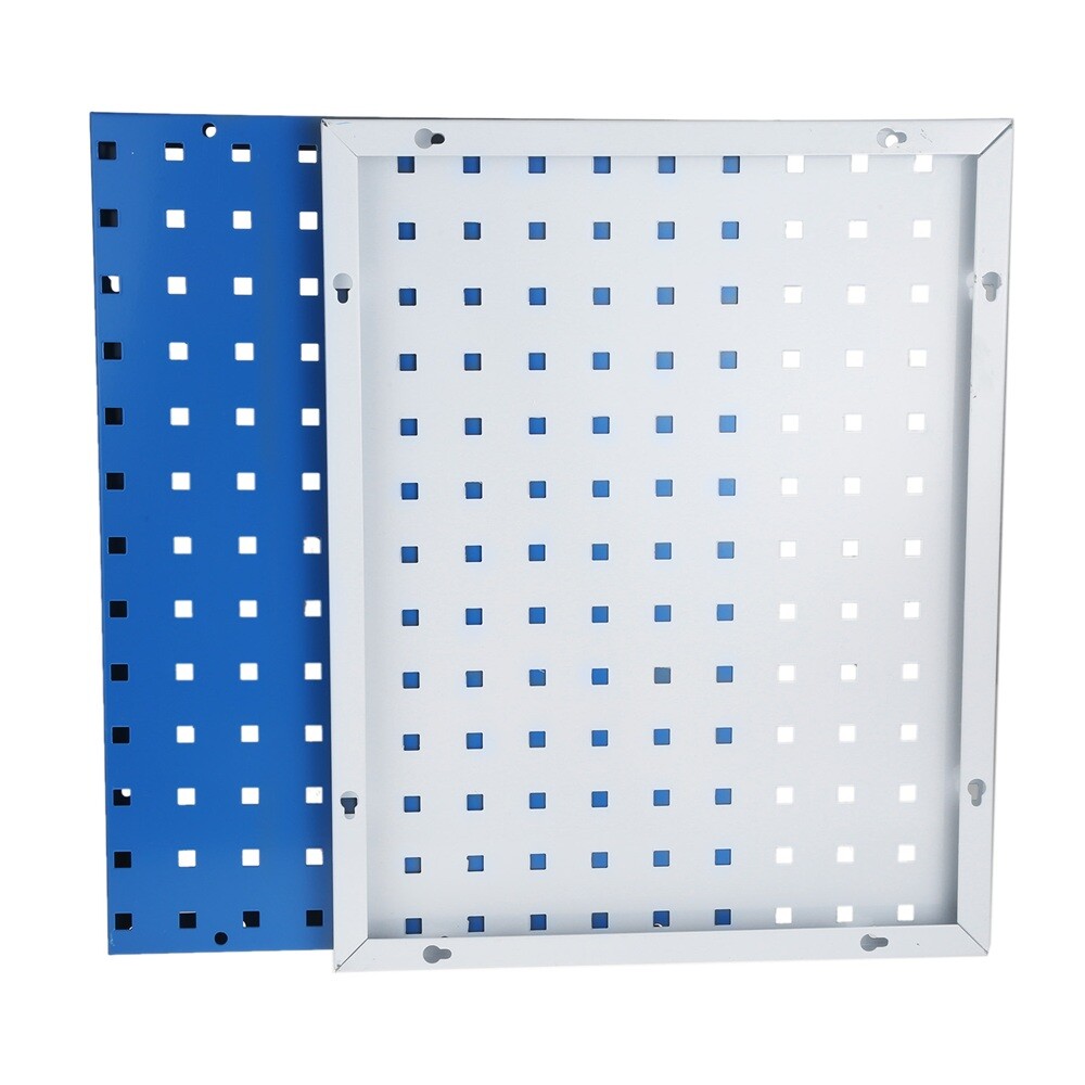 1pc Hanging Panel Wall Pegboard Organizer Shelf Display Rack Holder Garage Use