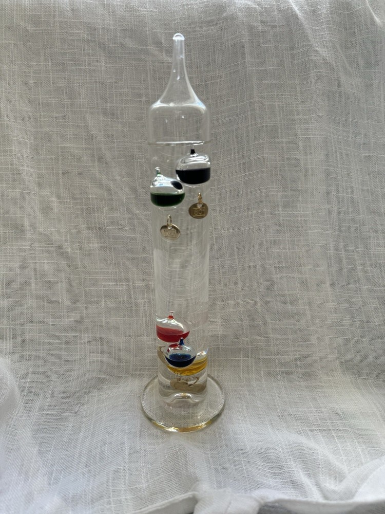 VINTAGE GALILEO THERMOMETER 12”