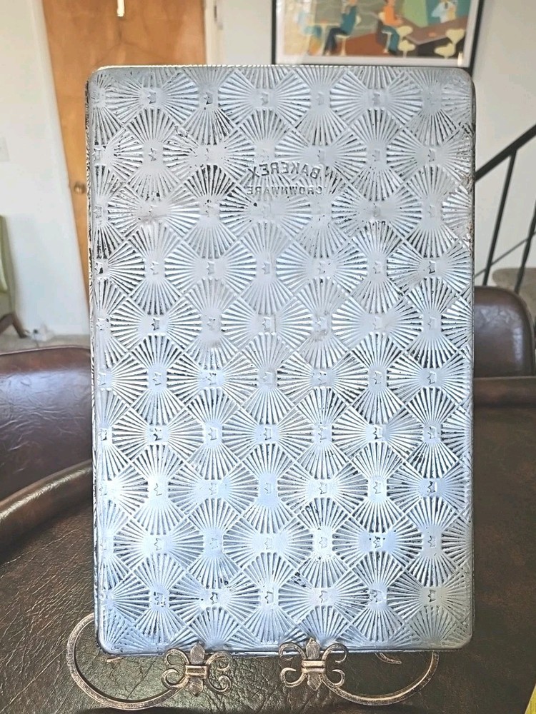Vintage BAKEREX CROWNWARE Baking Pan 18" × 12" Rare