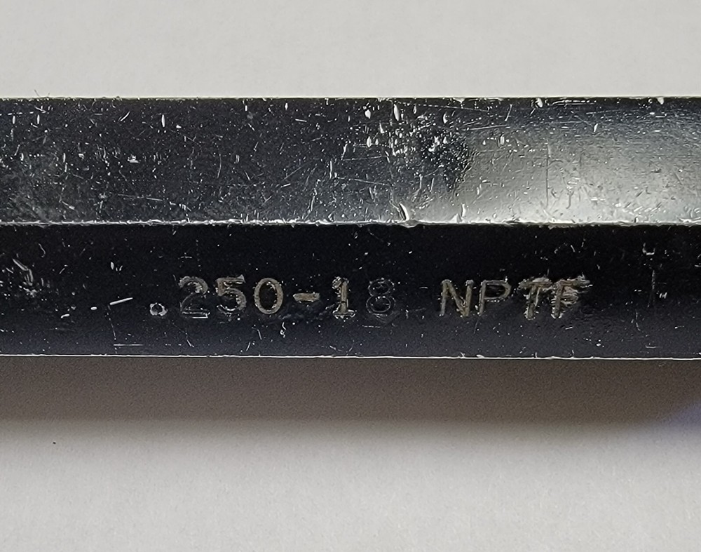 ALAMEDA THREAD PLUG GAGE .250-18 NPTF.