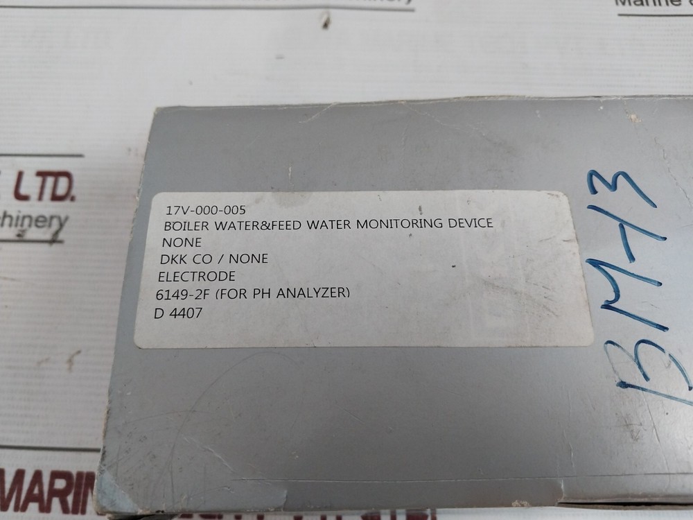 DKK 6149-2F Electrode Temp Sensor for pH Analyzer 10K Ohm Boiler Water