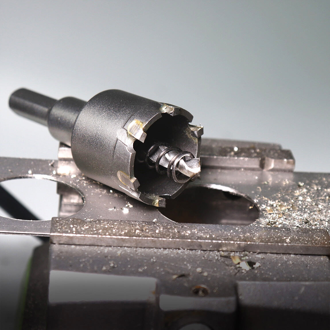 12 Sizes Hole Saw Drill Bit Kit - Stainless Steel for Wood & Meta