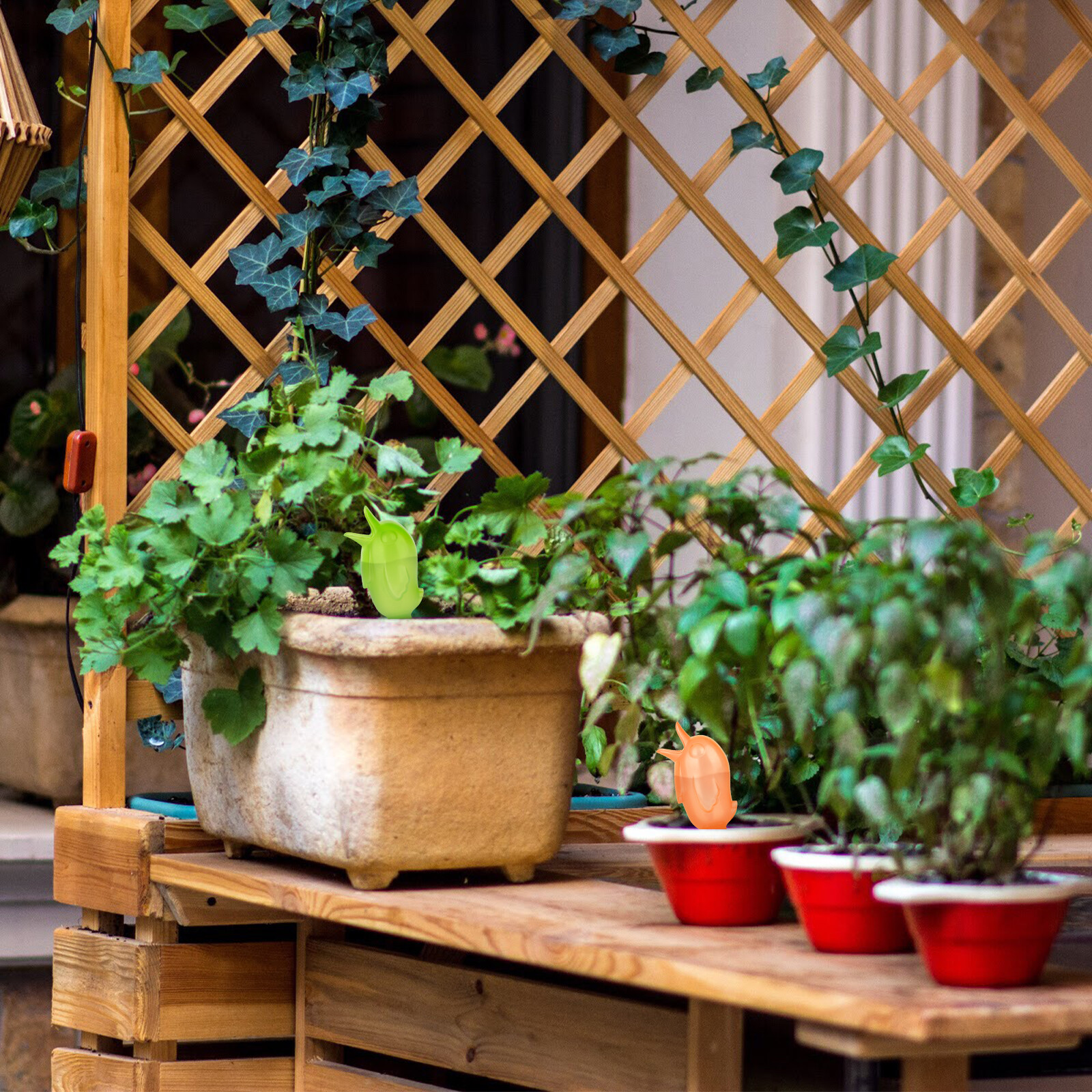 6pcs Plant Waterer Self Automatic Watering Spikes Devices