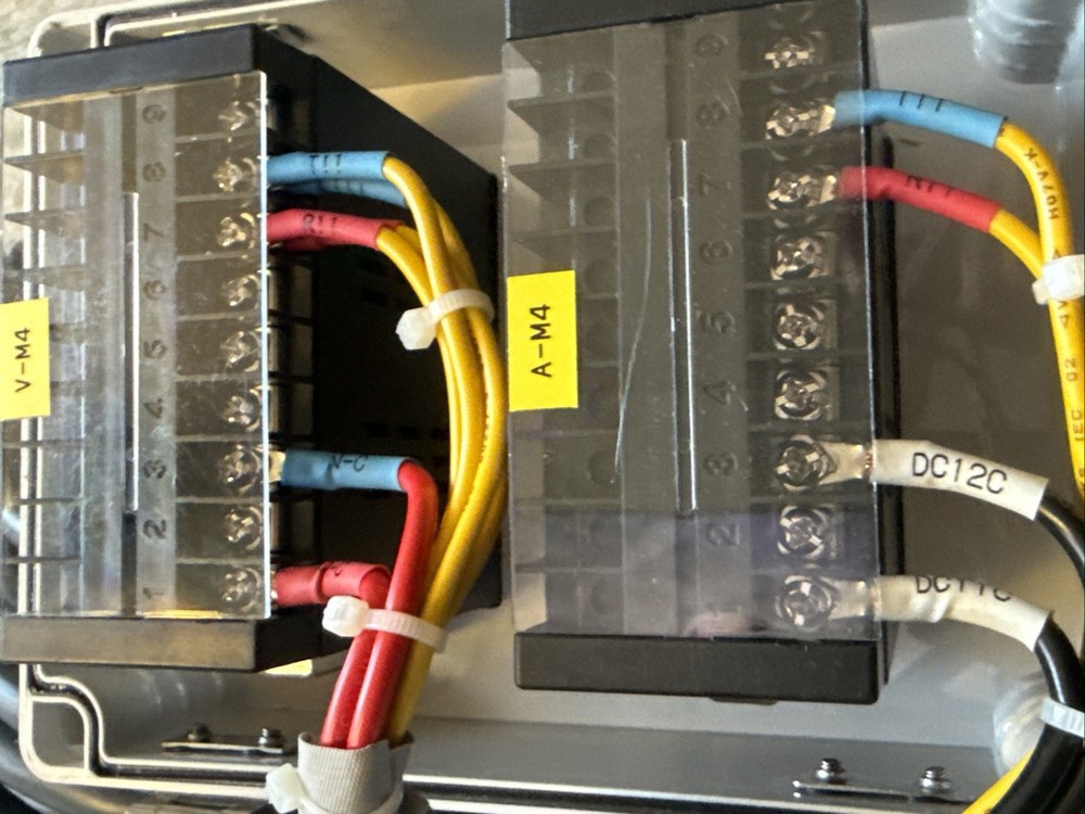 2 KYONGBO K-MAC DIGITAL PANEL METER BOX, USED