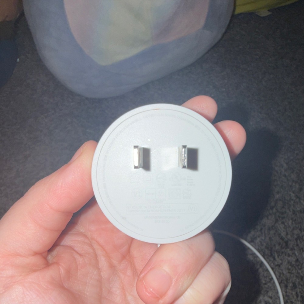 Google Home Mini Smart Speaker Gray, Type A Plug, Google Assistant