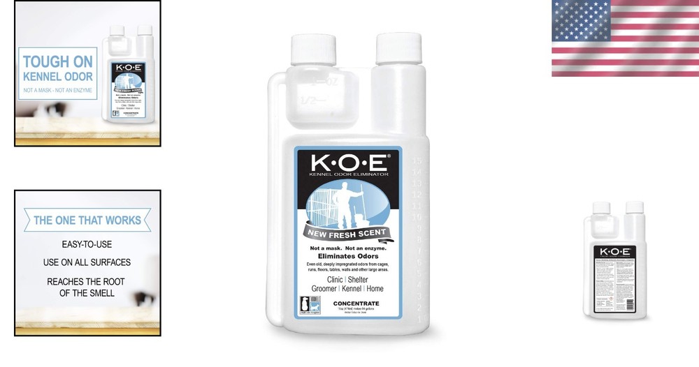 K.O.E Concentrate - Odor Eliminator for Cages & Runs