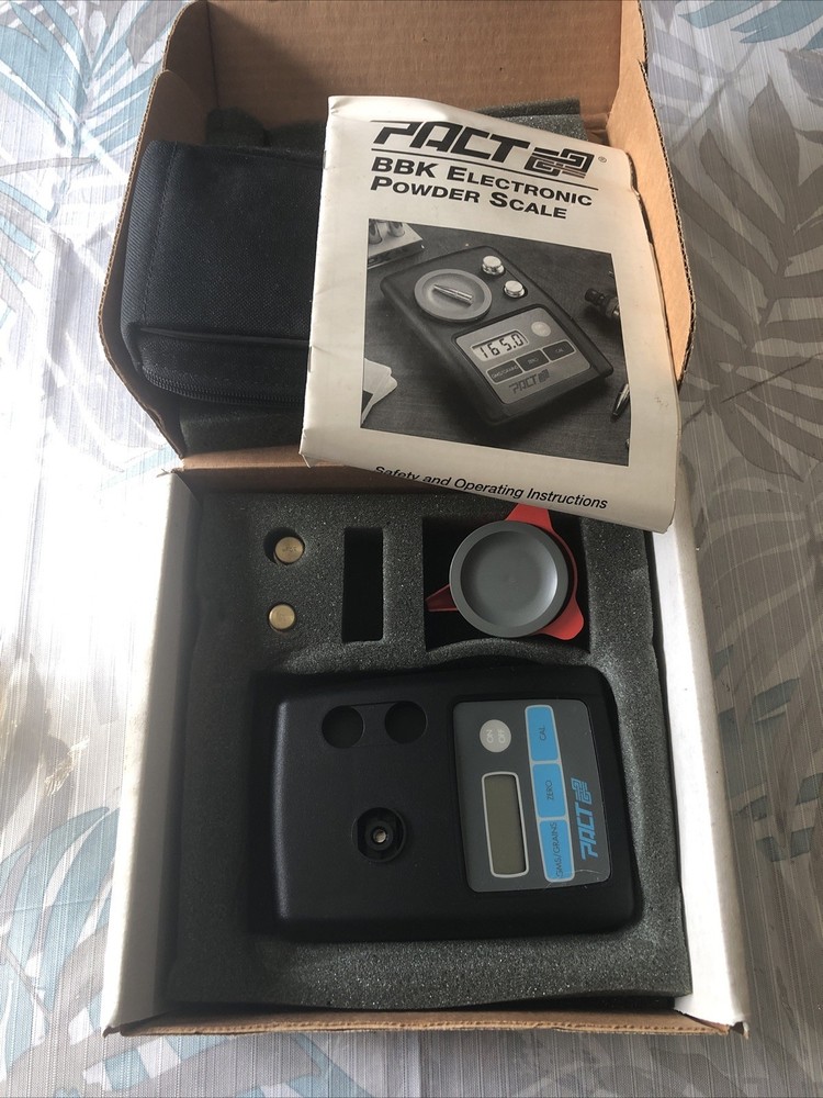 PACT - BBK Electronic Powders Scale With Weights