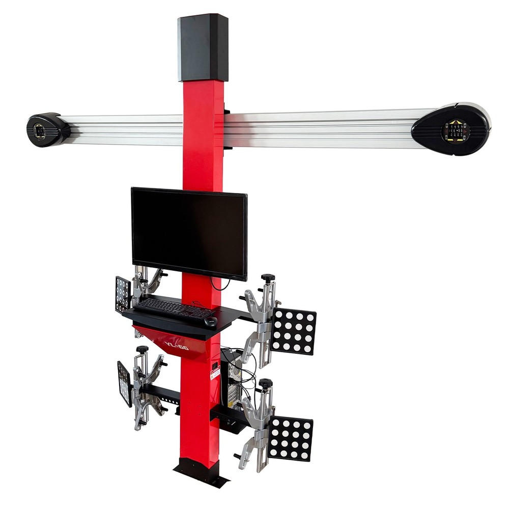 110V 3D Wheel Alignment Machine LED Intelligent Wheel Alignment Tester Passenger