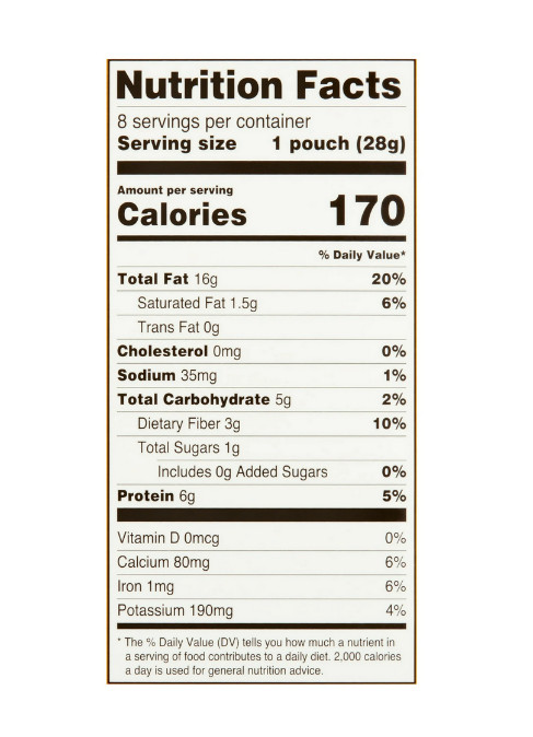 Great Value Lightly Salted Roasted Almonds, 1 oz, 8 Count