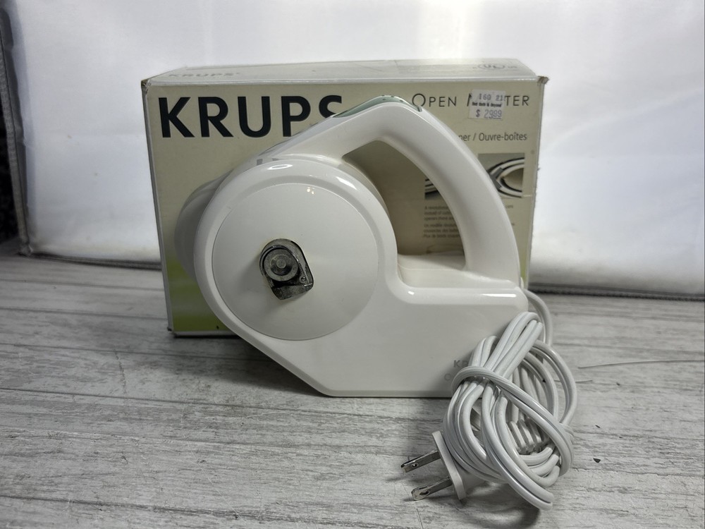 Krups Open Master Clean Edge Can Opener Model #404 Tested