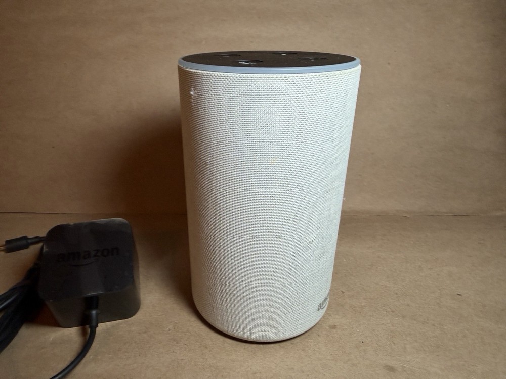 Amazon Echo 2nd Gen XC56PY Smart Speaker w/ Power Cord | Tested