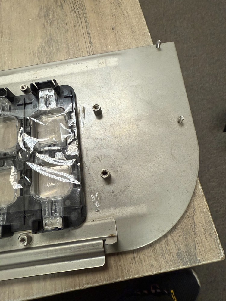 Aristocrat Button Panel P/N 225050 PANEL ONLY MISSING BIG BUTTON COVER