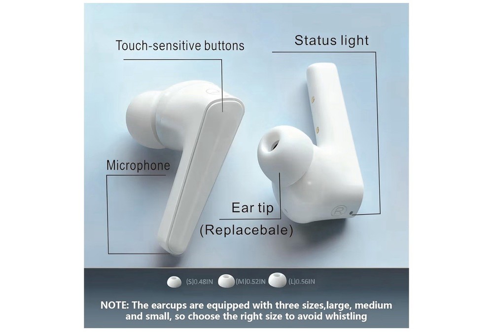Ultra Pro Hearing Aids Bluetooth Enabled Rechargeable Noise Canceling Pair New